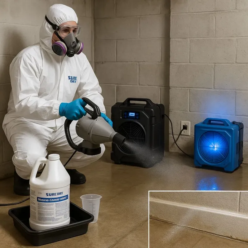 Sanitization and Odor Removal process in Trion, GA