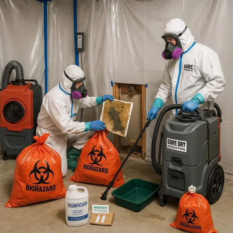 Contaminated Water Handling Protocols process in Trion, GA
