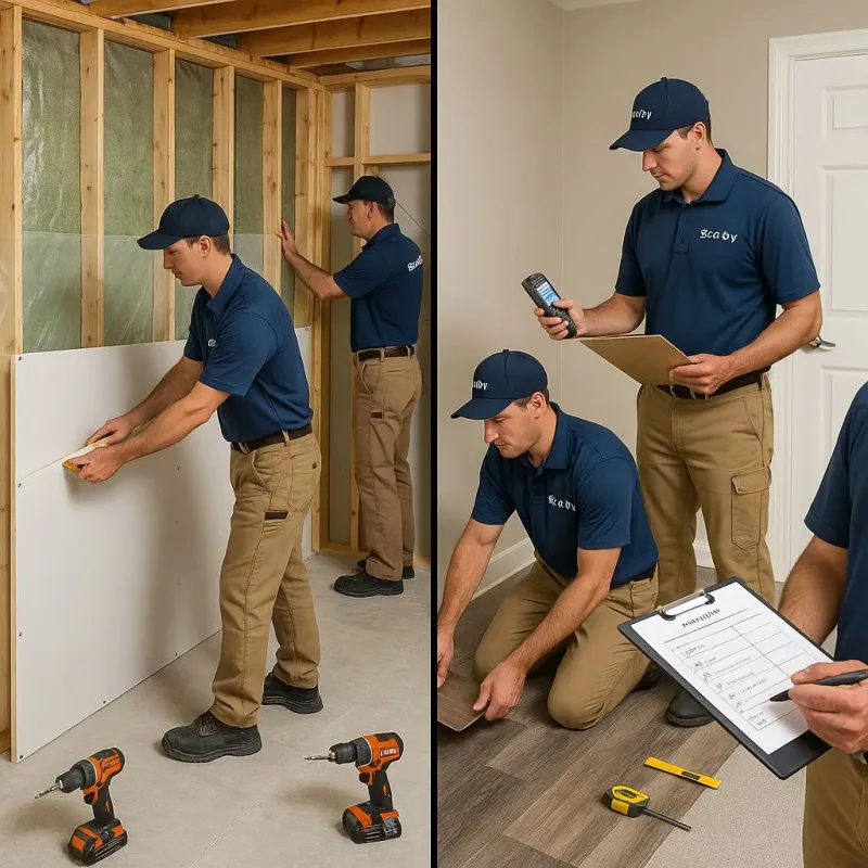 Repairs and Reconstruction process in Trion, GA